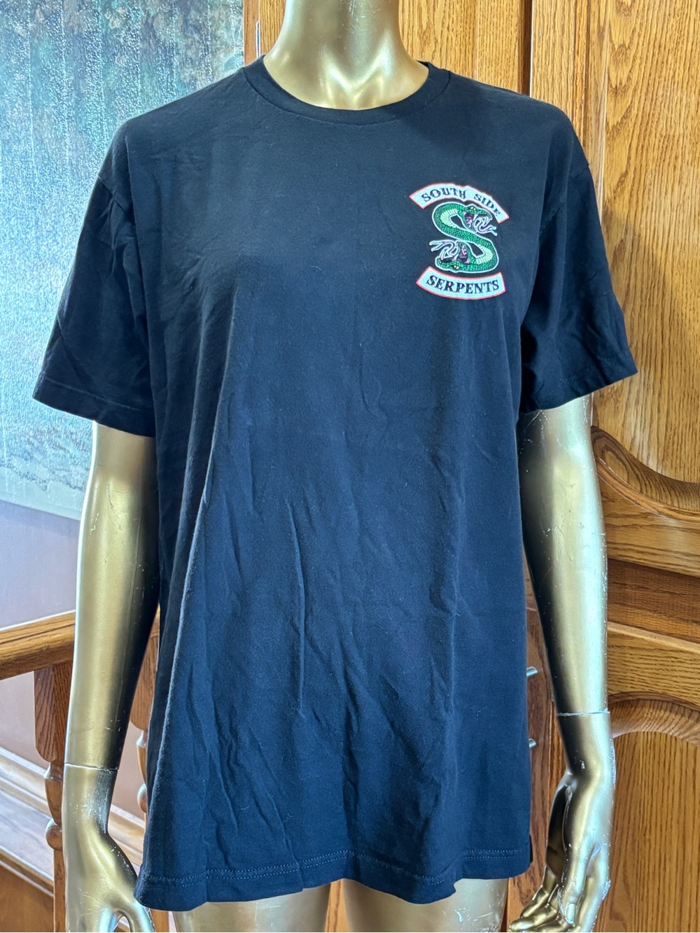 South Side Serpents Black Graphic Crewneck Tee
